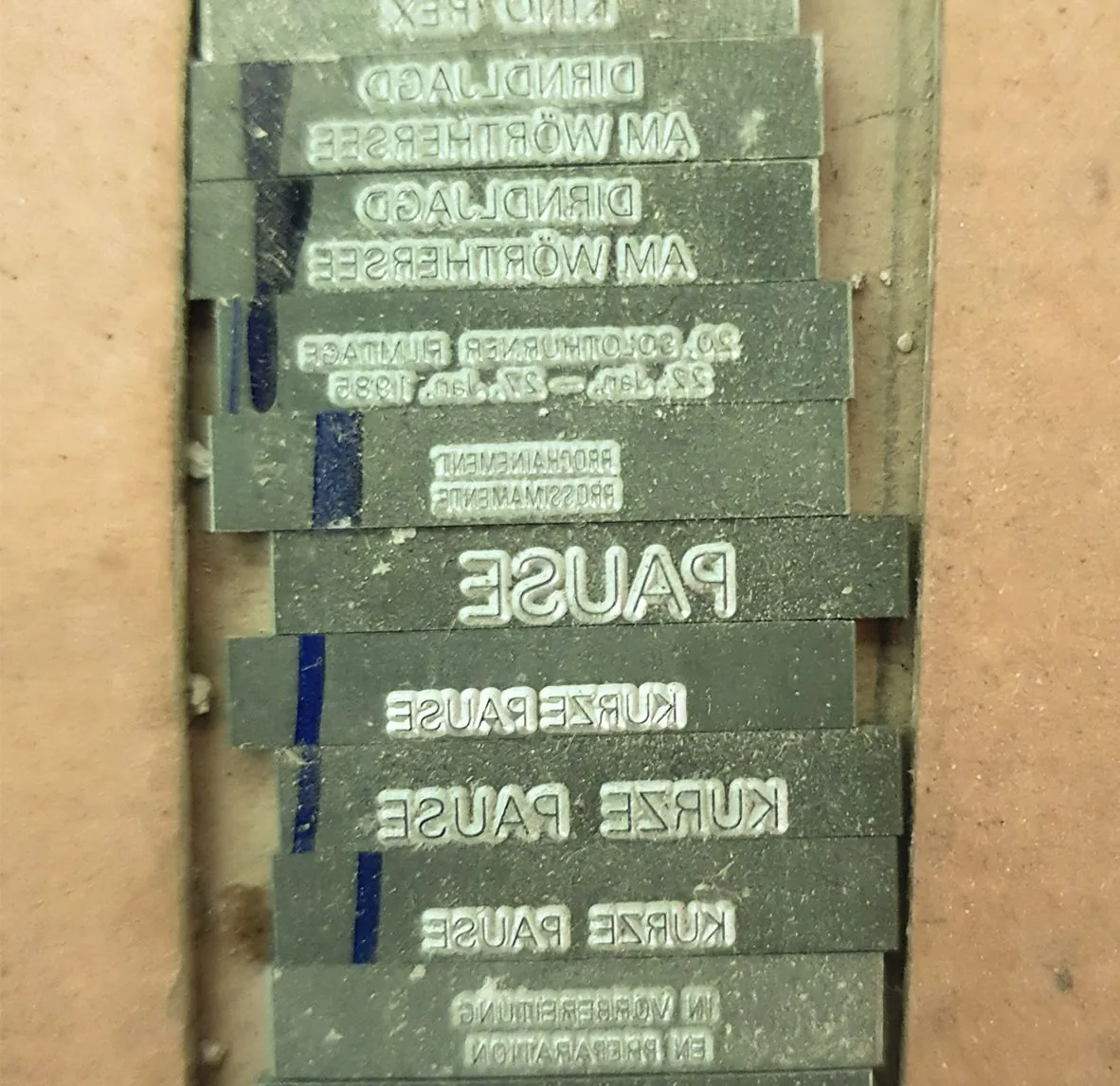 Stamp detail