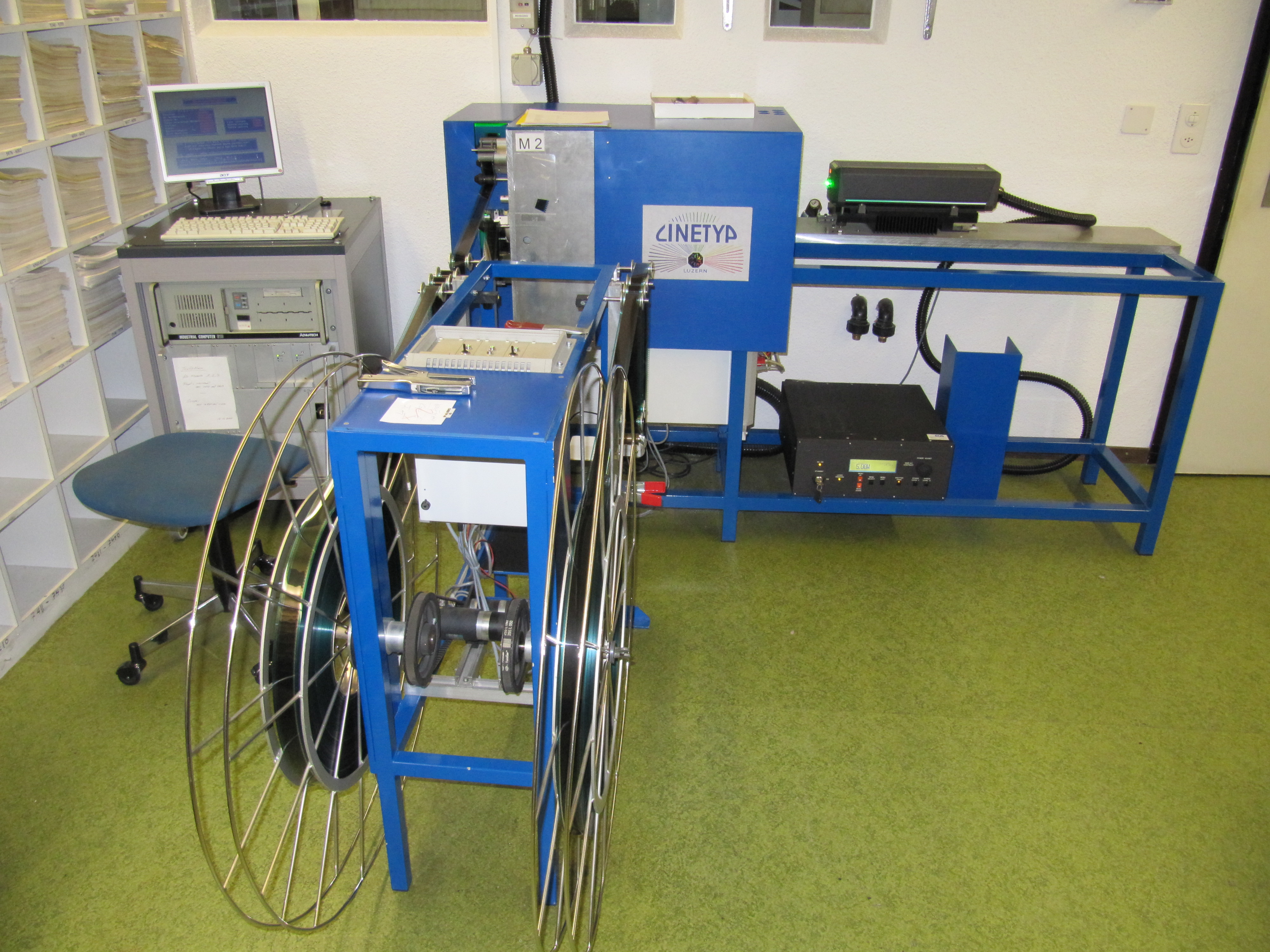 Laserunteritlung