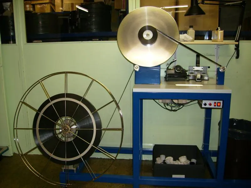 Table de rembobinage et de mesure de CINETYP